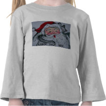 Santa Kitty Tshirt
