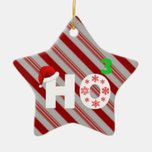 santa laughs at christmas christmas tree ornament