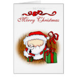 Santa Looking Cards