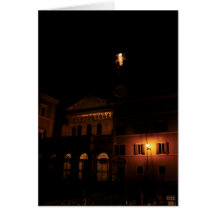 Santa Maria in Trastevere at Night Cards