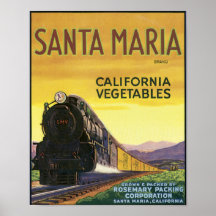 Santa Maria Print
