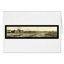Santa Monica Bay Photo 1908 Card