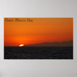 Santa Monica Bay Poster