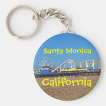 Santa Monica Pier, California Key Chains