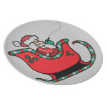 Santa plate