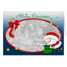 Santa Presents template Card