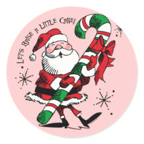 Santa Raising Cane Sticker