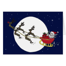 Santa & Reindeer Cards