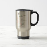 Santa Resume christmas coffee mug