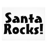 Santa Rocks 1 Custom Invitations