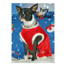 Santa’s Boss Invitations