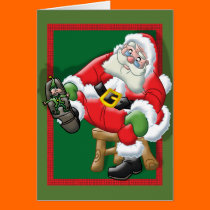 Santa stepped on the Elf cards