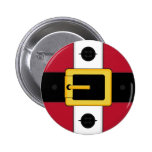 Santa Suit Christmas Button Badge