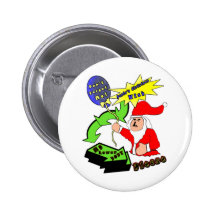 Santa's Christmas Wish Pins
