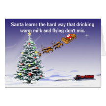Santa's Driving Card