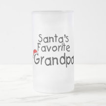 Santas Favourite Grandpa Coffee Mug