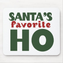 Santas Favourite HO Mouse Mat