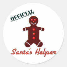 Santa's Helper Sticker