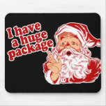 Santas Huge Package Mouse Pads