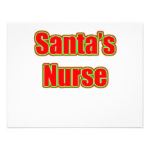 Santa's Nurse Personalised Announcement