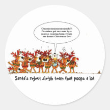 Santa's Rejects,sticker