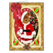 Santas Teddy Cards