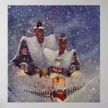 Santa's Workshop at the North Pole, Christmas Eve Poster