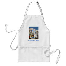 Santorini, Greece Apron