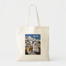 Santorini, Greece Bag