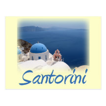Santorini Post Card