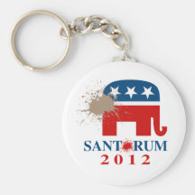 Santorum 2012 key chains