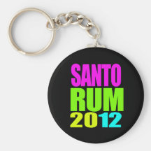 SANTORUM 2012 NEON KEYCHAINS