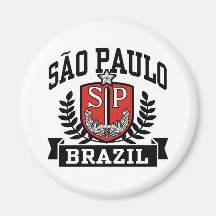 Sao Paulo Refrigerator Magnet