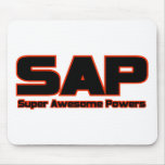 SAP - Super Awesome Powers Mouse Pad