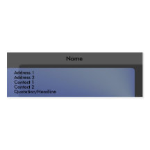 Sapphire Business Card