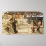Sappho and Alcaeus by Sir Lawrence Alma Tadema Print