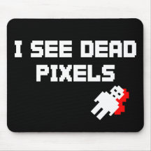 Sarah Marshall Dead Pixels Mouse Mats