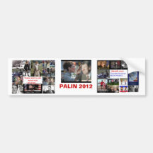 Sarah Palin 2012 Bumper Sticker