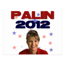 Sarah Palin 2012 Postcard