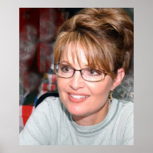 Sarah Palin in Kuwait Poster