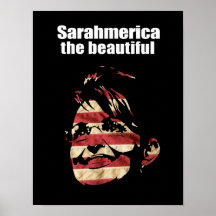 Sarahmerica the beautiful - poster