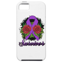 Sarcoidosis Survivor Rose Grunge Tattoo iPhone 5 Covers