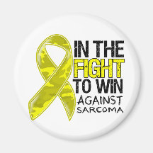Sarcoma Cancer - Fight To Win Refrigerator Magnet