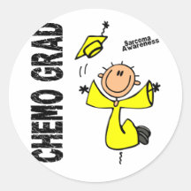 Sarcoma CHEMO GRAD 1 Stickers
