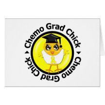 Sarcoma Chemo Grad Chick Cards
