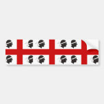 Sardinia, Italy flag Bumper Sticker