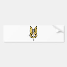 SAS Insignia Bumper Sticker
