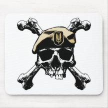 SAS Skull and Bones Mouse Pad