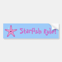 Sasha Starfish Bumper Sticker