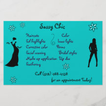 Sassy Chic Flyers